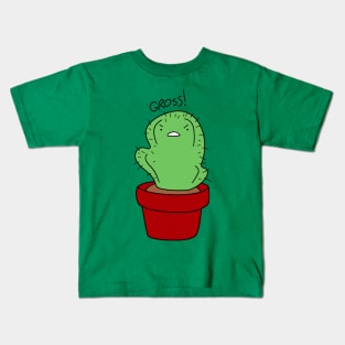 Cactus Saying Gross Kids T-Shirt